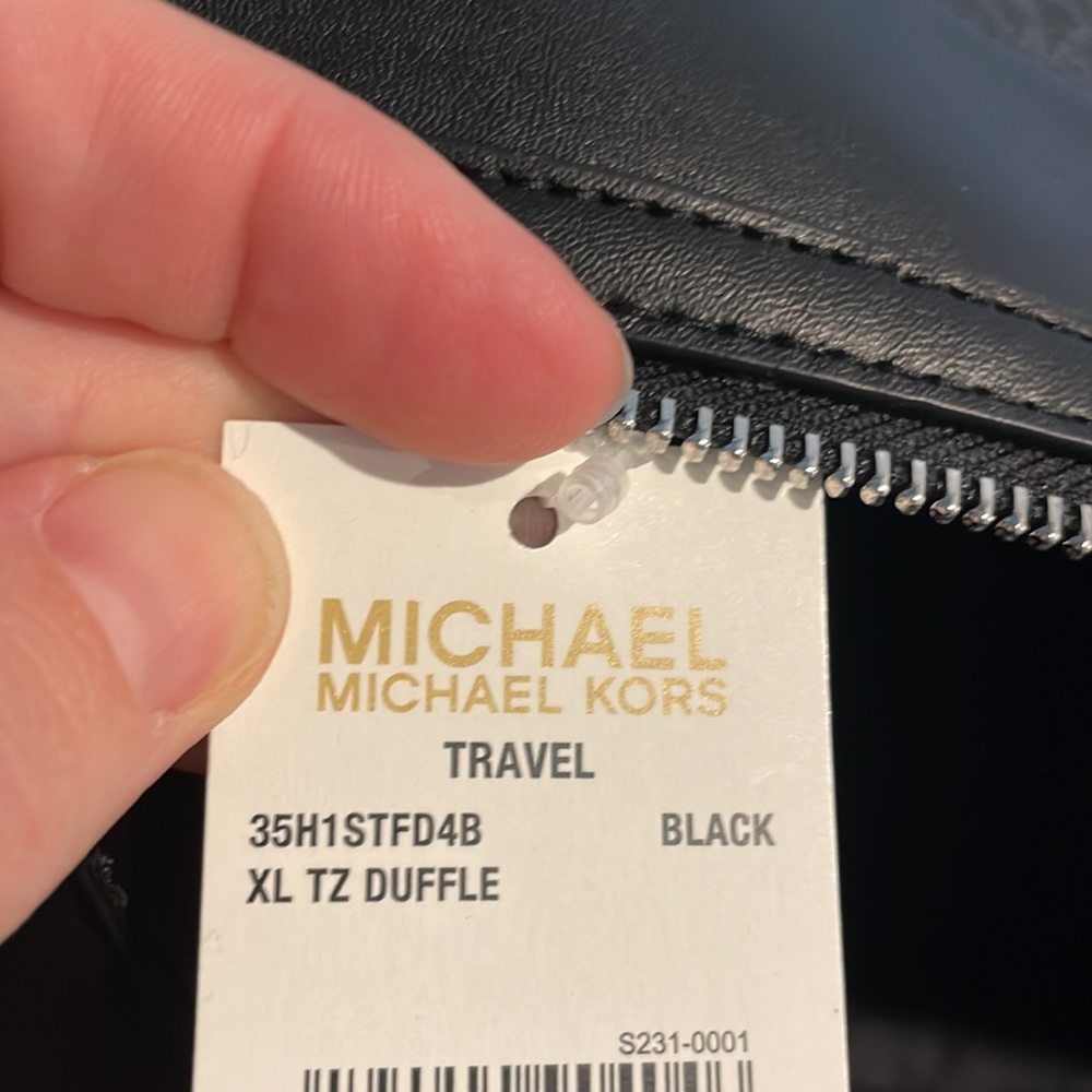 NWT Michael Kors XL TZ Duffle Weekender Carry On Bag - Picture 7 of 8